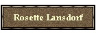 Rosette Lansdorf